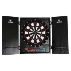 Ruthless R500 Electonic Dartboard In Cabinet - Soft Tip - Inc 4 Sets Of Darts - 8 Players-27 Games -Dart Shop 0105 DC RuthlessElectricDartboardsBoard1 image2