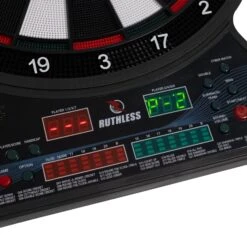 Ruthless R600 Electonic Dartboard - Soft Tip - Inc 4 Sets Of Darts - 8 Players-27 Games -Dart Shop 0105 DC RuthlessElectricDartboardsBoard1 image4 1