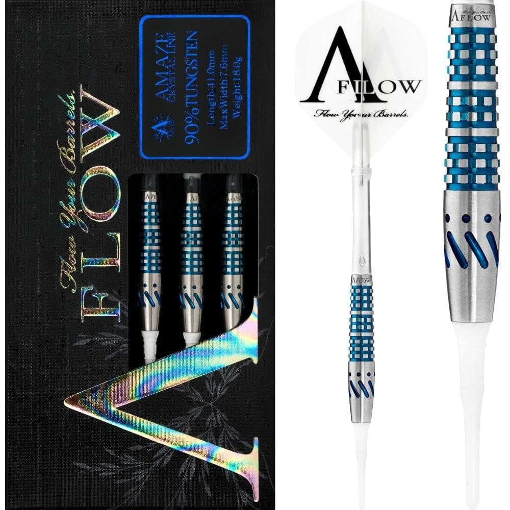 Dynasty Darts - Crystal Line - A Flow - Soft Tip - Amaze 1 Dynasty Darts - Crystal Line - A Flow - Soft Tip - Amaze