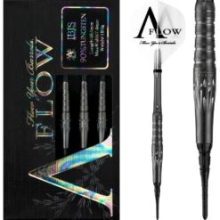 Dynasty Darts - Crystal Line - A Flow - Soft Tip - Ibis Black