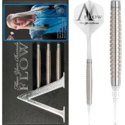 Dynasty Darts - Black Line CT - Soft Tip - Fallon Sherrock - Pink Gold - Fallon 3