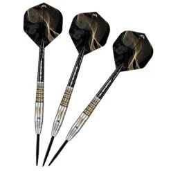 Mission Almudena Fajardo Ayuso Darts - Steel Tip - 95% Tungsten - Gold PVD Milled Silver -Dart Shop ALMUDENAFAJARDO TUNGSTENDART5