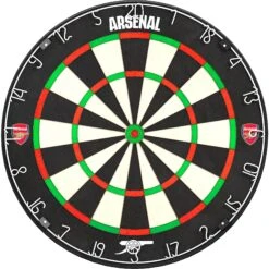 Arsenal FC Dartboard - Professional Level - Official Licensed - The Gunners - Crest