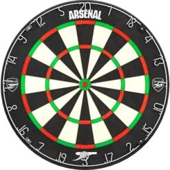 Arsenal FC Dartboard - Professional Level - Official Licensed - The Gunners - Mono Crest