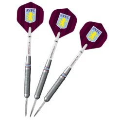 Aston Villa FC Darts - Steel Tip Brass - Official Licensed - AVFC - 22g -Dart Shop Aston Villa FC Steel Tip Brass Darts 5 c701c697 1af3 4a4a 86b6 9f01fd593e1d