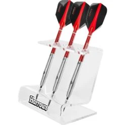 Harrows Acrylic Dart Display Stand - 3 Darts - Angled Design - H3