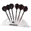 *Mission Station 6 - Holds 6 Darts - Acrylic Darts Display Arc