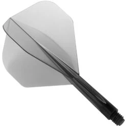 Condor Dart Flights - Zero Stress - Standard - Clear Black -Dart Shop CN004 1