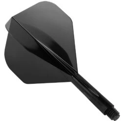 Condor Dart Flights - Zero Stress - Standard - Black -Dart Shop CN028 1