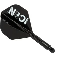 Condor AXE Player Dart Flights - Standard - African Warrior - Icon - Black -Dart Shop CN310 1