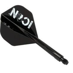 Condor AXE Player Dart Flights - Standard - African Warrior - Icon - Black -Dart Shop CN311 1
