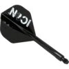 Condor AXE Player Dart Flights - Standard - African Warrior - Icon - Black
