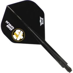 Condor AXE Dart Flights - Adam Gawlas - Standard - Black