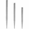 Condor Beak Dart Points - Steel Tip Replacement Points - Without Cut - Smooth - Silver