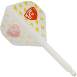 Condor AXE Player Series Dart Flights - Miyu Miyawaki - Thunderbolt Bear - Standard - White