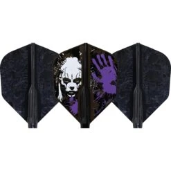 Cosmo Fit Flight AIR - Shape - Black - Evil C - Purple -Dart Shop Cosmo Evil C Air ShapeNo6 Purple 1c