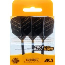Cuesoul AK5 Integrated Dart Shaft And Flights - Standard - Black - Draft Beer -Dart Shop Cuesoul AK5 Flights Draft Beer 2