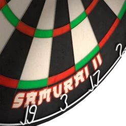 Mission Samurai II Dartboard - Ultra Thin Wire - Professional Board -Dart Shop DB023 3