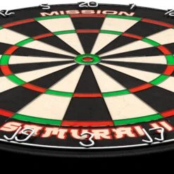 Mission Samurai II Dartboard - Ultra Thin Wire - Professional Board -Dart Shop DB023 5