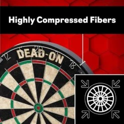 *Viper Dead On Sisal Dartboard - Tri Wire System - Dead-On -Dart Shop DB053 1