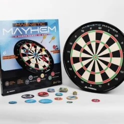 *Mission Magnetic Mayhem - Fun Darts Game - 7 Games In One - With 12 Magnetic Darts -Dart Shop DB500 2