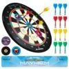 *Mission Magnetic Mayhem - Fun Darts Game - 7 Games In One - With 12 Magnetic Darts