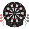 Designa Electronic Soft Tip Dartboard - With 6 Darts - Upto 8 Players