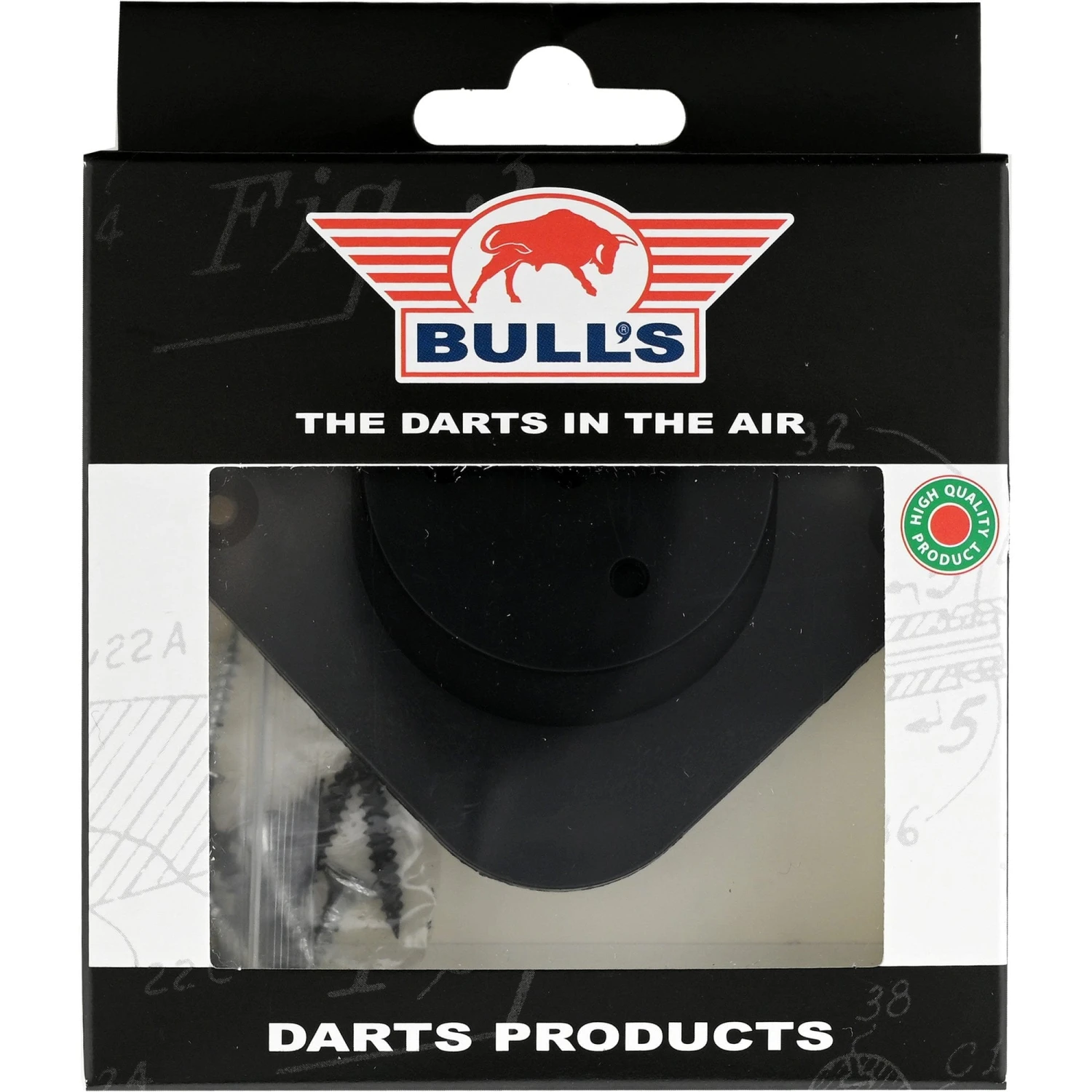 Bulls Dartboard Accessories - Rotating Hanging Dartboard Bracket 2 Bulls Dartboard Accessories - Rotating Hanging Dartboard Bracket - Image 2