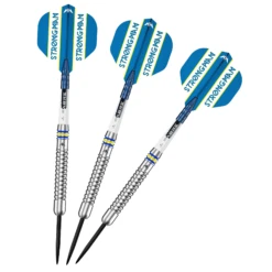 Mission Dennis Nilsson Darts - Steel Tip - 95% Tungsten - Silver -Dart Shop DENNISNILSON TUNGSTENDART5