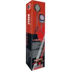 BULL'S Vibex H Mobile Dartstand - Mobile Travel Stand For Soft Tip Dartboards -Dart Shop DM13 1