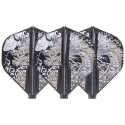 Cosmo Fit Flight AIR - Standard - Black - Dragon Emperor 5 Cosmo Fit Flight AIR - Standard - Black - Dragon Emperor -Dart Shop DragonEmperorairstandardFlights3