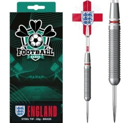 England Football Darts - Steel Tip Brass - Official Licensed - Logo - 22g 6 England Football Darts - Steel Tip Brass - Official Licensed - Logo - 22g -Dart Shop England Website Image Brass