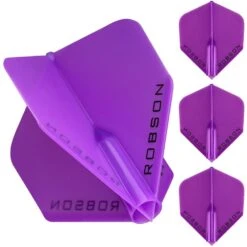 Robson Plus Dart Flights - For All Shafts - Std No2 -Dart Shop FL002 2
