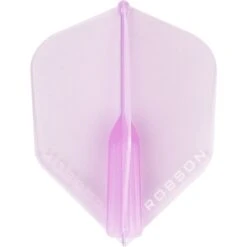 Robson Plus Dart Flights - For All Flights - Std No6 - Crystal -Dart Shop FL1146 2