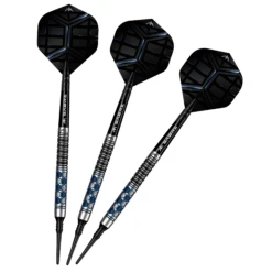 Mission Hexon Darts - Soft Tip - 90% - Blue PVD -Dart Shop HEXON TUNGSTENSOFTDART5