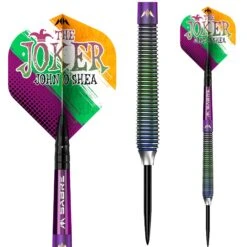 *Mission John O Shea Darts - Steel Tip - The Joker - Coral -Dart Shop JOHNOSHEA TUNGSTENDART3
