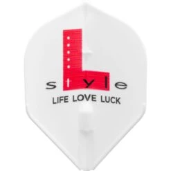 L-Style - EZ L-Flights - Integrated Champagne Ring - L1EZ - Darts Corner - Life Love Luck -Dart Shop L Style Dart Flights Darts Corner 2