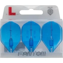 L-Style - Fantom Flights - Integrated Champagne Ring - L1EZ - Colours -Dart Shop L Style Fantom Dart Flights L1 Blue 2