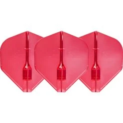 L-Style - Fantom Flights - Integrated Champagne Ring - L1EZ - Colours -Dart Shop L Style Fantom Dart Flights L1 Red 3