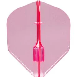 L-Style - Fantom Flights - Integrated Champagne Ring - L3EZ - Colours -Dart Shop L Style Fantom Dart Flights L3 Clear Pink 1