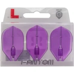 L-Style - Fantom Flights - Integrated Champagne Ring - L3EZ - Colours -Dart Shop L Style Fantom Dart Flights L3 Purple 2