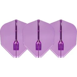L-Style - Fantom Flights - Integrated Champagne Ring - L3EZ - Colours -Dart Shop L Style Fantom Dart Flights L3 Purple 3