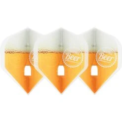 *L-Style - N9 L-Flight Pro - Champagne Ring - Std - Love Beer - White -Dart Shop LS441 3