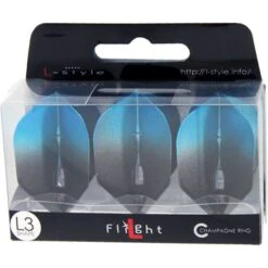 L-Style - L-Flight Pro - Champagne Ring - L3 Shape - Two Tone - Black -Dart Shop LS501 1