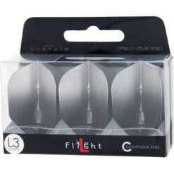 L-Style - L-Flight Pro - Champagne Ring - L3 Shape - Two Tone - Black -Dart Shop LS503 1