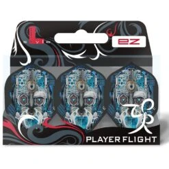 L-Style - EZ L-Flights - Integrated - L1 - Berry Van Peer - V3 - Black -Dart Shop LS520 1
