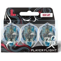 *L-Style - EZ L-Flights - Integrated - L1 - Berry Van Peer - V3 - Clear -Dart Shop LS521 1