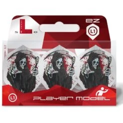 L-Style - EZ L-Flights - Integrated Champagne Ring - L1EZ - Adam Stella V1 - White -Dart Shop LS659 1