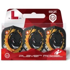 L-Style - EZ L-Flights - Integrated Champagne Ring - L1 - Ron Meulenkamp - V2 - Black -Dart Shop LS662 1