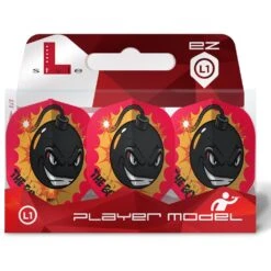 L-Style - EZ L-Flights - Integrated Champagne Ring - L1 - Ron Meulenkamp - V2 - Red -Dart Shop LS663 1